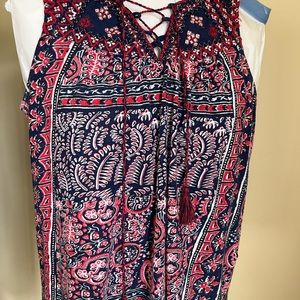Lucky Brand lightweight summer top.